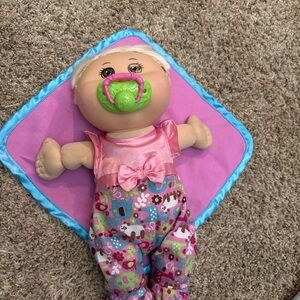 Colorful Baby Doll with Blanket